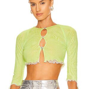 Poster Girl — Bedrock Top in Pickle (NWOT)